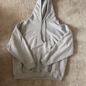Aerie Light Gray Women's Pullover Hoodie